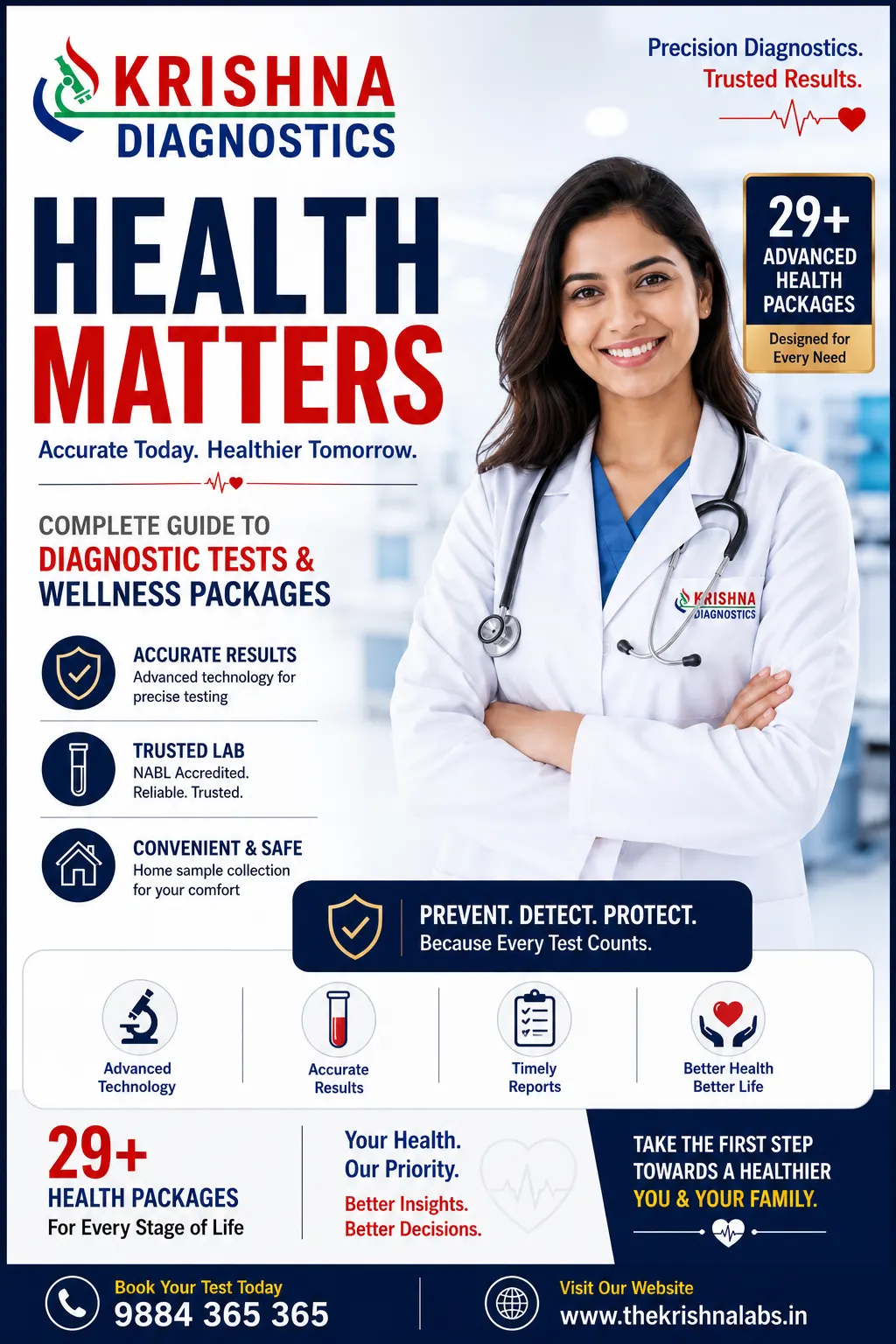 Krishna Diagnostics Package Catalog — Krishna Diagnostics, Nizampet
